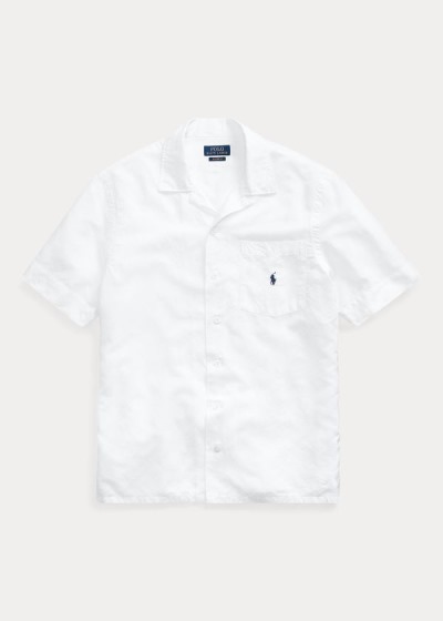 Men's Polo Ralph Lauren Custom Fit Camp Shirts | 052967LMF